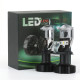 Світлодіодні LED лампи H4 EA Light X 5000K 8000Lm 12V-24V лінзовані міні бі-лед пасивне охолодження (комплект 2 шт.)