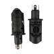 Світлодіодні LED лампи H4 EA Light X EG 001 50W/70W лінзовані бі-лед зі шторкою (комплект 2 шт.)