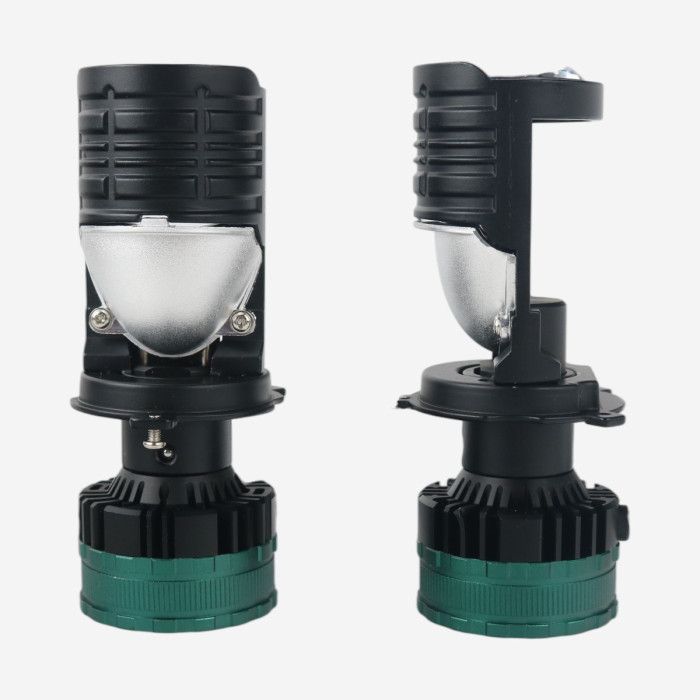 Світлодіодні LED лампи H4 EA Light X T89 70W/90W лінзовані бі-лед зі шторкою (комплект 2 шт.)