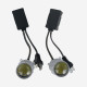 Світлодіодні LED лампи H4 EA Light X V50 50W/70W +500% лінзовані міні бі-лед зі шторкою кулер (комплект 2 шт.)