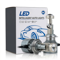 Світлодіодні LED лампи H7 EA Light X A80 5000K 6000Lm 12V-24V лінзовані міні бі-лед кулер (комплект 2 шт.)