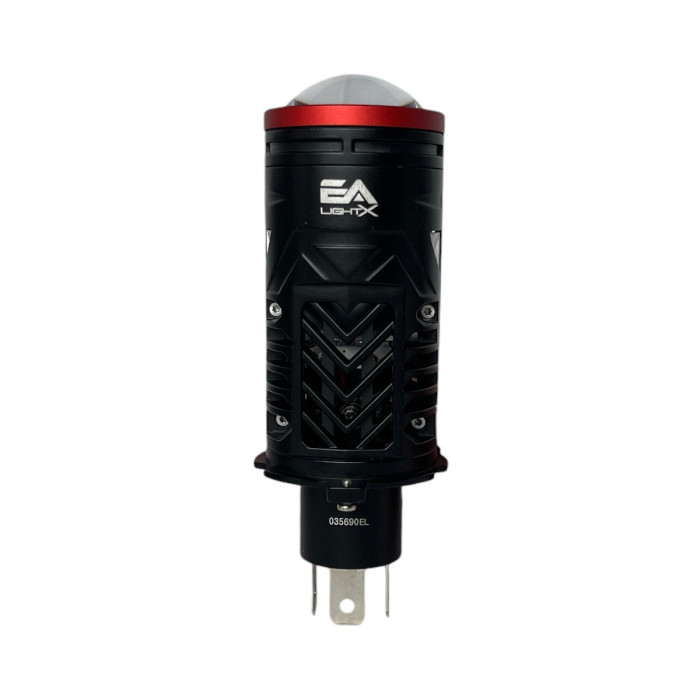 Светодиодные линзы H4 L13 Light X для ближнего/дальнего света (60/65 Вт, 12 000 лм, 5500 К, 9–16 В) (комплект из 2 шт.)