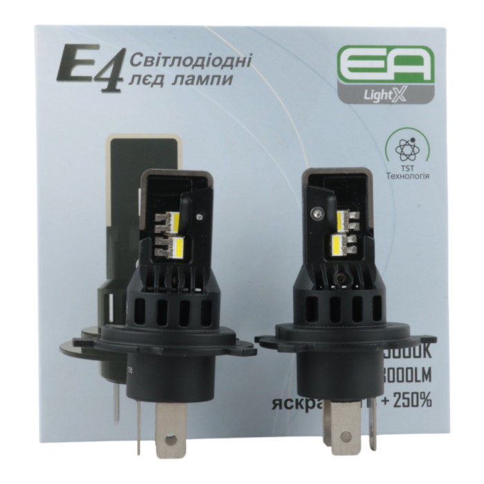 Автолампы H4 EA Light X E4 8000Lm 5000K