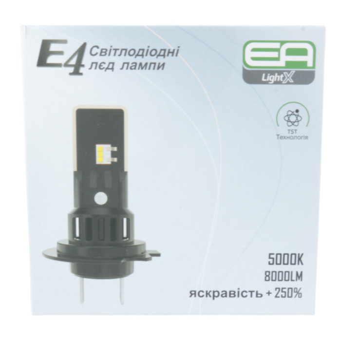Автолампы LED H3 EA Light X E4 8000Lm 5000K