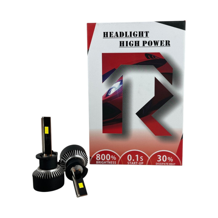 LED лампи H1 12000LM 45W під лінзу 5500K EA Light X (комплект 2 шт.)