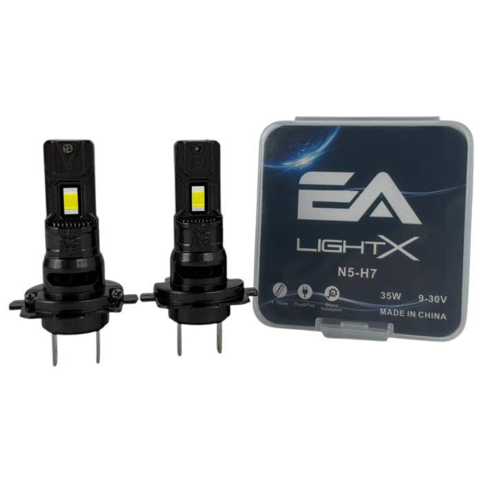 LED лампы H7 N5 EA Light X 35W 5500K 9-16V (комплект 2шт.)