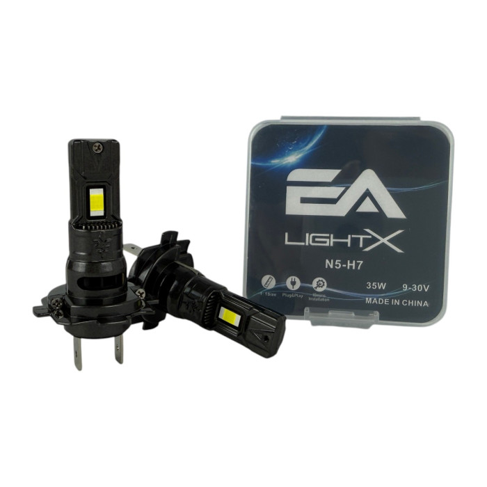 LED лампы H7 N5 EA Light X 35W 5500K 9-16V (комплект 2шт.)