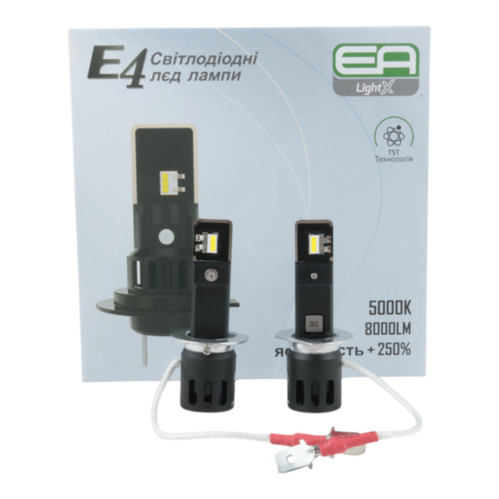 Светодиодные лампы H11 EA Light X E4 8000Lm 5000K