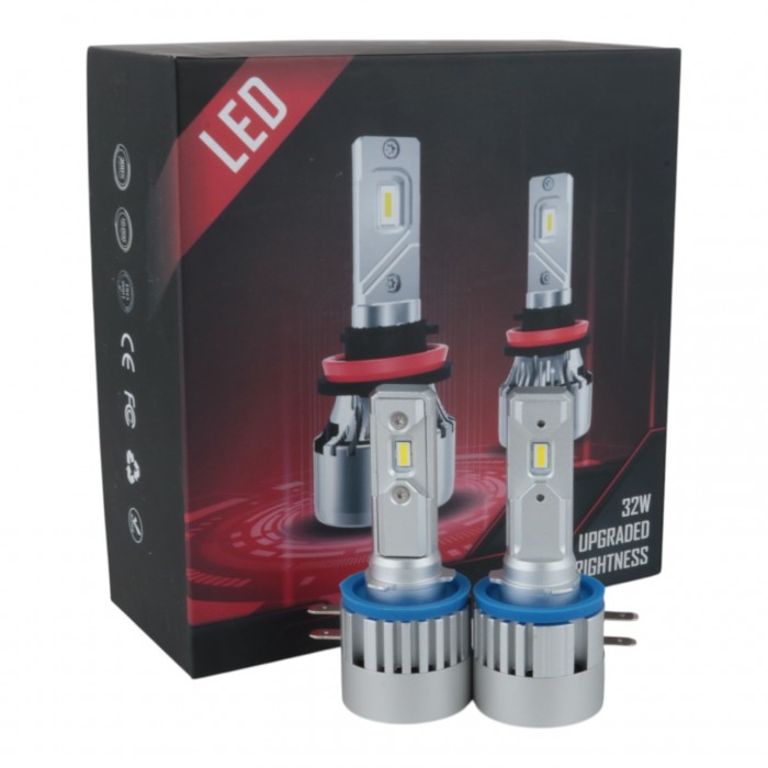 Світлодіодні лампи H11B EA Light X X10 11000Lm 5000K 12-24V 2 шт