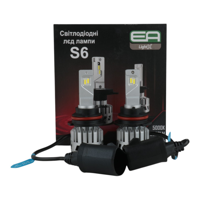 Светодиодные лампы HB5 EA Light X S6 8000Lm 5000K