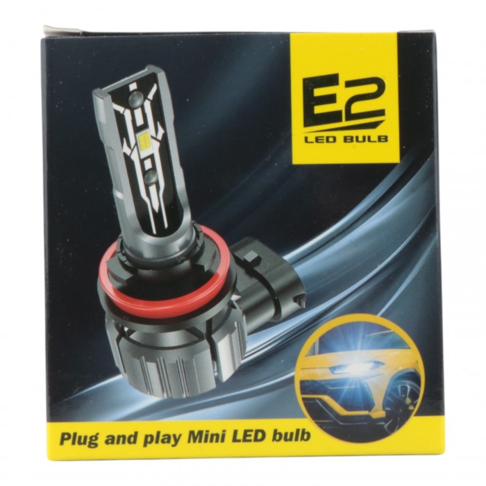 Светодиодные лампы H11 EA Light X E2 5000K 3600Lm 9-32V 2шт