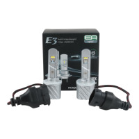 LED лампи H27 EA Light X E3 6000Lm 5000K CSP 12/24V для авто у протитуманні фари / ПТФ (2 шт.)