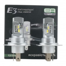 Светодиодные лампы H4 EA Light X E3 6000Lm 5000K 9-32V CSP 2 шт