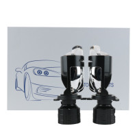 Мини-линзы H4 Bi-LED EA Light X A82 6000Lm 5000K (Ближний/Дальний, Четкая СТГ, 2 шт)
