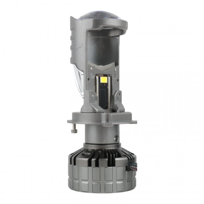 Светодиодные линзы H4 EA Light X L12 75W 10000Lm 6000K 9-36V 2 шт