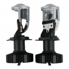 Світлодіодні лінзи H4 EA Light X LED ближній/дальній 8000 Lm 5000K 12-24V 2 шт