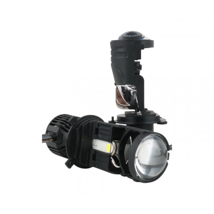 Светодиодные линзы H4 EA Light X M01S ближний/дальний 130W 10000Lm 5000K 12-24V 2 шт