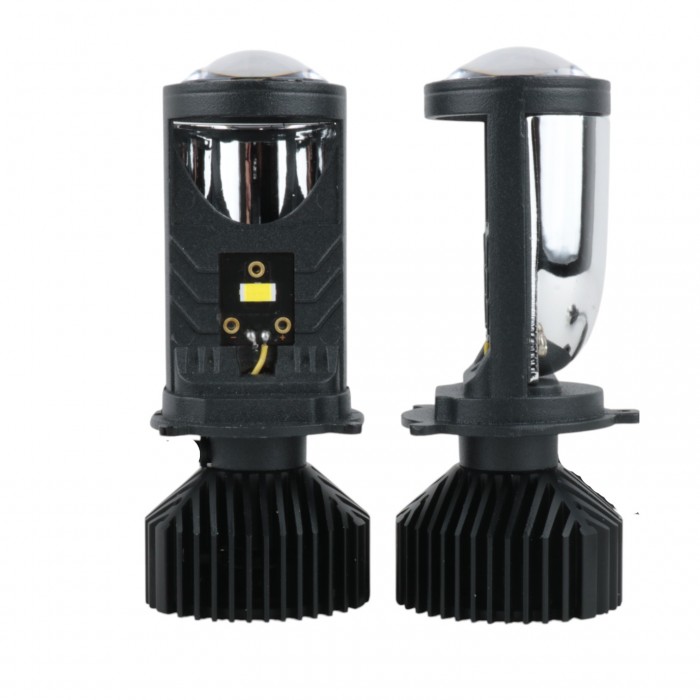 Светодиодные линзы H4 EA Light X Y6 8000Lm 5000K 12-24V 2 шт