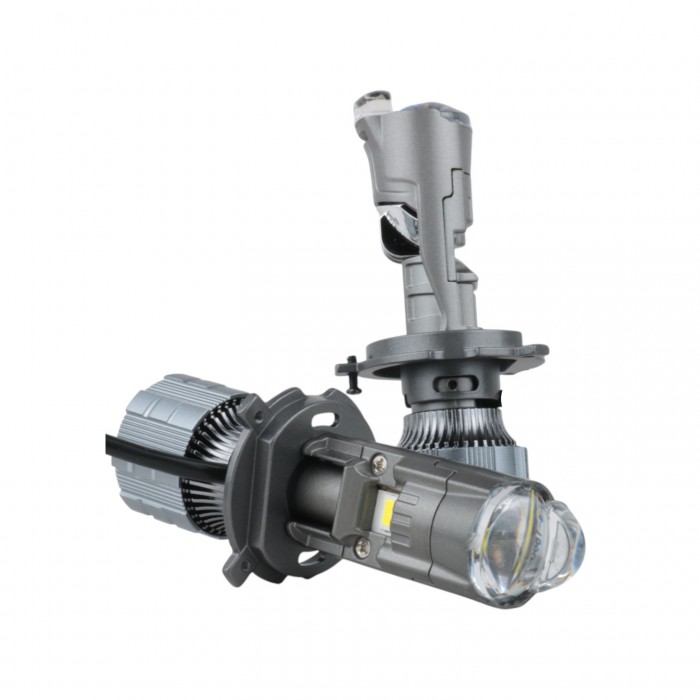 Светодиодные линзы H4 EA Light X ближний/дальний 6000Lm 5000K 12-24V 2 шт