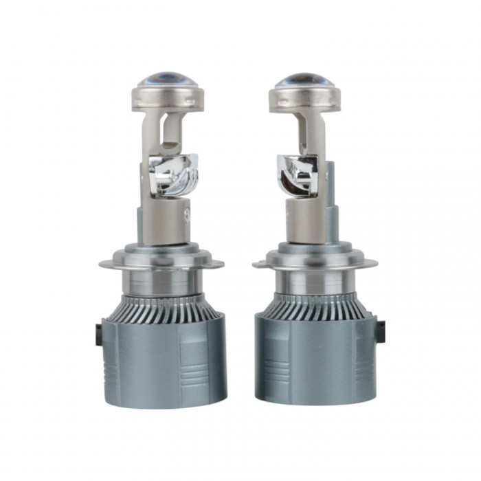 Светодиодные линзы H7 EA Light X LED A80 ближний/дальний 6000 Lm 5000K 12-24V