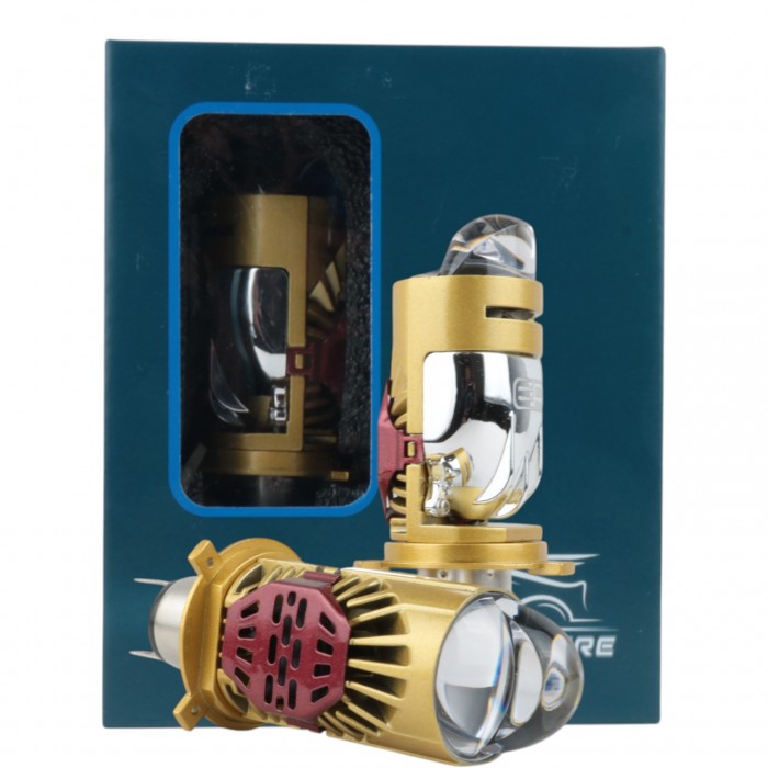 Светодиодные лизны H4 EA Light X LED M01J ближний/дальний 5500 Lm 5000K 12-24V 2 шт