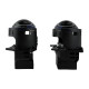 Bi-LED линзы 3.0" X12 EA Light X 60/70W 6000K Blue Lens, двойной рефлектор ближний/дальний свет (2 шт.) (03632)