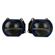 Bi-LED линзы 3.0" X12 EA Light X 60/70W 6000K Blue Lens, двойной рефлектор ближний/дальний свет (2 шт.) (03632)