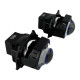 Bi-LED линзы 3.0" X12 EA Light X 60/70W 6000K Blue Lens, двойной рефлектор ближний/дальний свет (2 шт.) (03632)