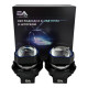 Bi-LED линзы 3.0" X12 EA Light X 60/70W 6000K Blue Lens, двойной рефлектор ближний/дальний свет (2 шт.) (03632)