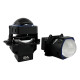 Bi-LED линзы 3.0" X12 EA Light X 60/70W 6000K Blue Lens, двойной рефлектор ближний/дальний свет (2 шт.) (03632)