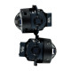 Bi-LED линзы 3.0" X13 EA Light X 55/95W 6000K Blue Lens, двойной рефлектор ближний/дальний свет (2 шт.) (03633)