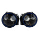 Bi-LED линзы 3.0" X13 EA Light X 55/95W 6000K Blue Lens, двойной рефлектор ближний/дальний свет (2 шт.) (03633)