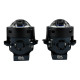 Bi-LED линзы 3.0" X13 EA Light X 55/95W 6000K Blue Lens, двойной рефлектор ближний/дальний свет (2 шт.) (03633)