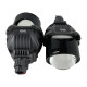 Bi-LED линзы 2.5" X7 EA Light X 58/68W 6000K двойной рефлектор ближний/дальний свет (2 шт.) (03627)
