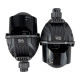 Bi-LED линзы 2.5" X7 EA Light X 58/68W 6000K двойной рефлектор ближний/дальний свет (2 шт.) (03627)