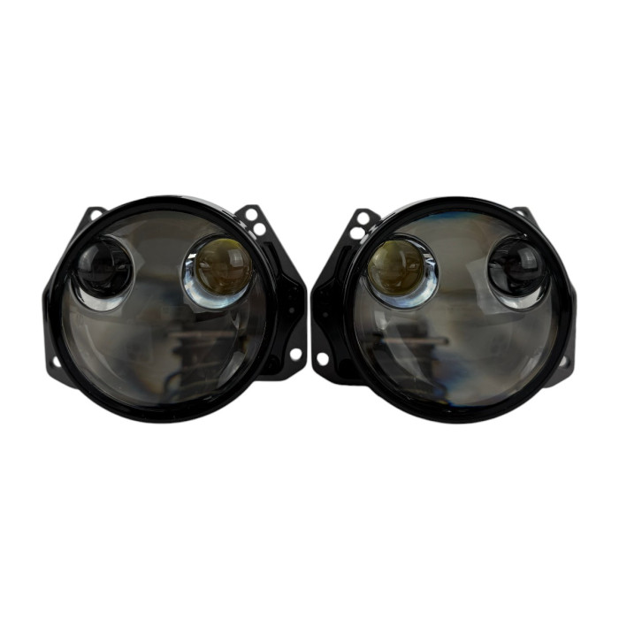 Bi-LED линзы 3.0" X9 EA Light X 55/95W 6000K двойной рефлектор ближний/дальний свет (2 шт.) (03629)