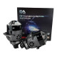 Bi-LED линзы 3.0" X9 EA Light X 55/95W 6000K двойной рефлектор ближний/дальний свет (2 шт.) (03629)