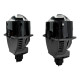 Bi-LED линзы 3.0" X9 EA Light X 55/95W 6000K двойной рефлектор ближний/дальний свет (2 шт.) (03629)