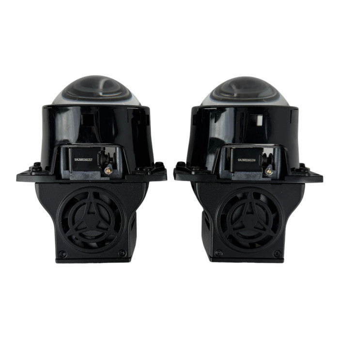 Bi-LED линзы EA Light X X10 3.0" Blue Lens (Двойной рефлектор, 72/82W, 6000K)