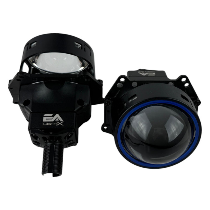 Bi-LED линзы EA Light X X11 Upgrade Version 3.0" Blue Lens (Двойной рефлектор, 70/80W, 6000K)