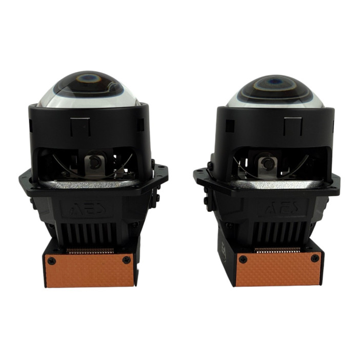 Bi-LED линзы EA Light X X3 Turbo 2.0" Blue Lens (Двойной рефлектор, 55/65W, 6000K)