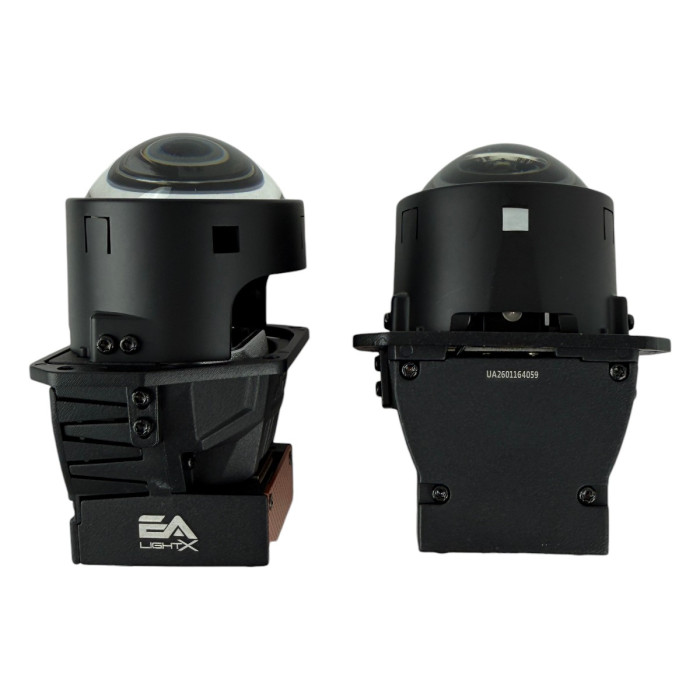 Bi-LED линзы EA Light X X3 Turbo 2.0" Blue Lens (Двойной рефлектор, 55/65W, 6000K)