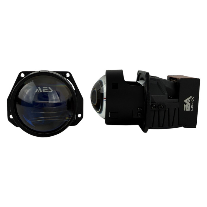 Bi-LED линзы EA Light X X3 Turbo 2.0" Blue Lens (Двойной рефлектор, 55/65W, 6000K)