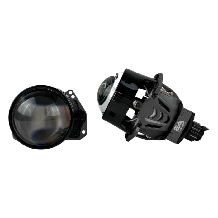 Bi-LED линзы EA Light X X8 3.0" Blue Lens (Двойной рефлектор, 60/70W, 6000K)