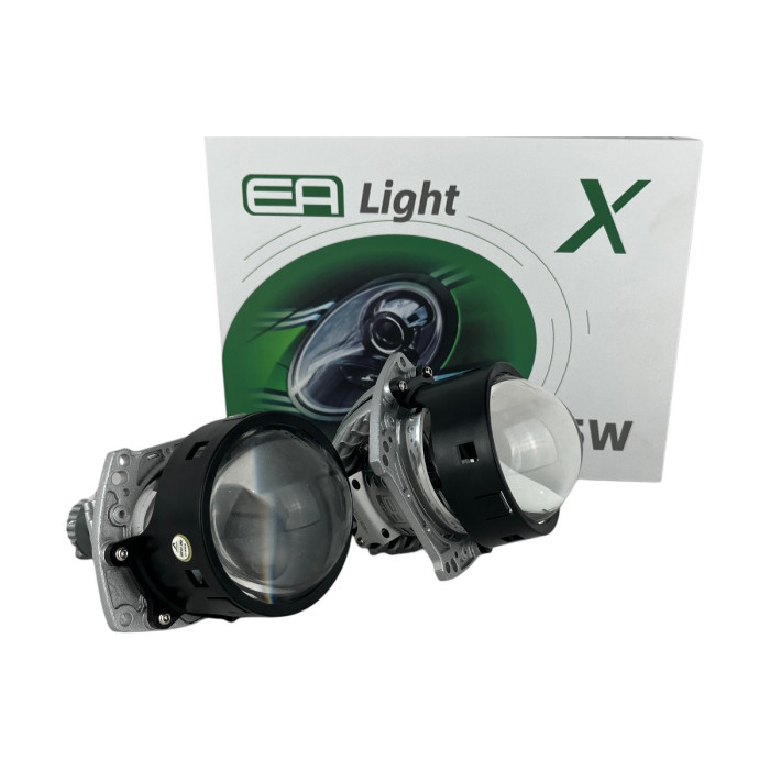 Bi-LED лінзи X1 Light X 3.0" 65/75W 5700K двочіпові, комплект (2 шт.)