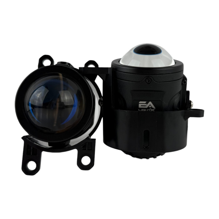 Комплект Би-лед линз в ПТФ EA Light X FX-2 2" 6000K (52W/62W) Blue Lens