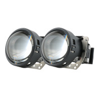 Комплект LED Bi-линз EA Light X H5 3" 24V — 5700K, ближний/дальний свет, улучшенный дальний