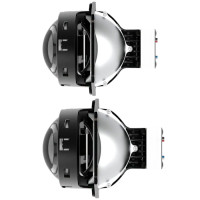 Комплект LED Bi-линз EA Light X X10 60/78W — 5700K, ближний/дальний, ангельские глаза