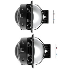 Комплект LED Bi-лінз EA Light X X10 60/78W — 5700K, ближній/далекий, ангельські очі Комплект LED Bi-лінз EA Light X X10 60/78W — 5700K, ближній/далекий, ангельські очі