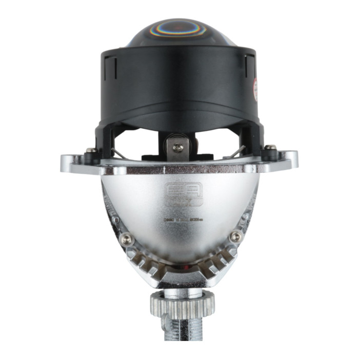 LED би-линза 2.5" X2 40/50W 12V 5500K CSP — компактная автолинза с ярким ближним и дальним светом
